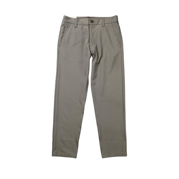 Marc New York Pants Mens 30 Gray Commuter Stretch Flat Front Performance Golf - Picture 1 of 13
